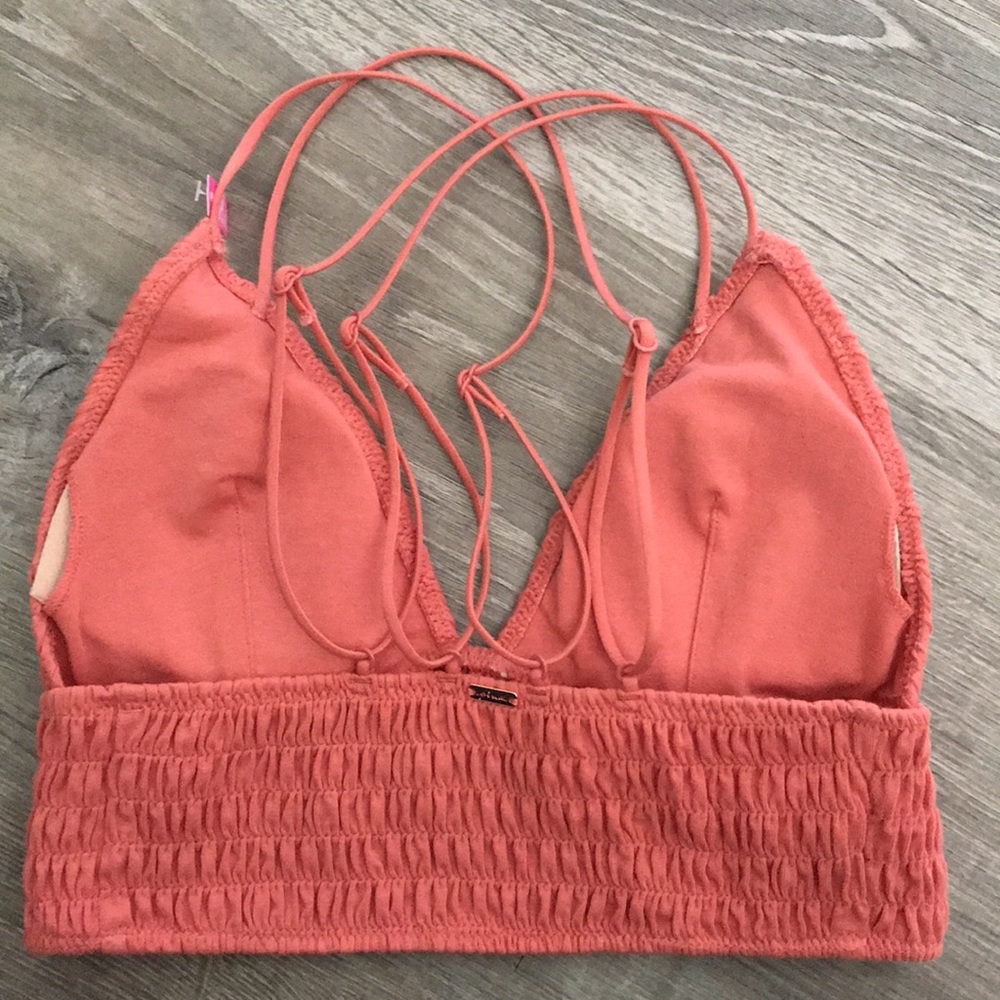 PINK Strappy adjustable bralette XS - Picture 2 of 4